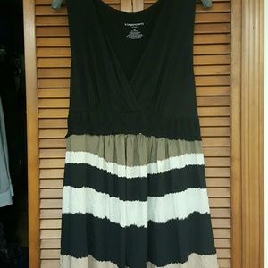 Striped maxi