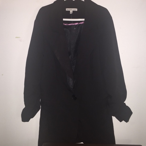 Black Charlotte Russe Blazer NWT