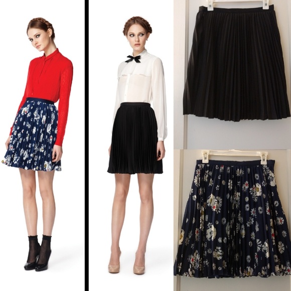 Jason Wu for Target floral pleated skirt