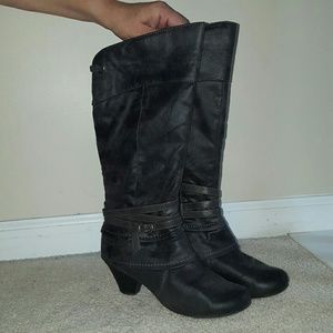 Bass Boots Gray Black