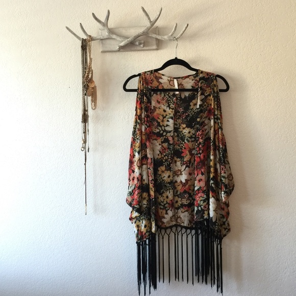 Fringe Kimono