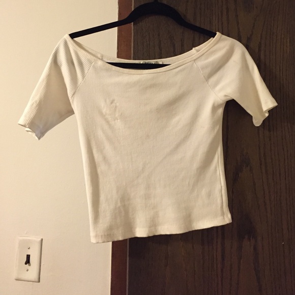 Forever 21 off shoulder crop top