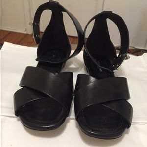 Michael Kors Collection Robbie Leather Sandals