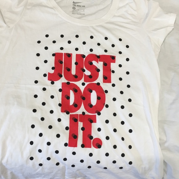 Nike Polka Dot tee shirt