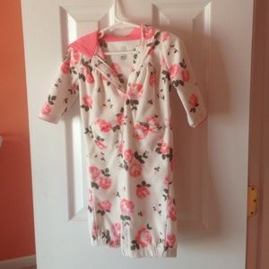 Baby girls fleece jumpsuit