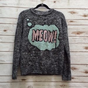 Forever 21 meow sweater!