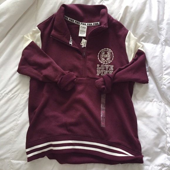 PINK half-zip! 💕
