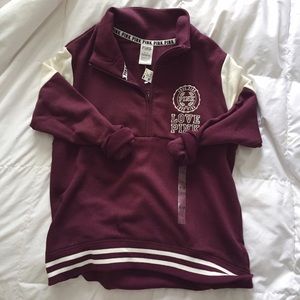 PINK half-zip! 💕