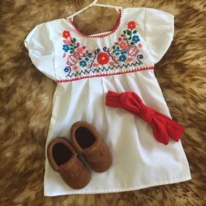 Shirts & Tops - Baby girl Mexican embroidered dress Shirts & Tops - Baby girl Mexican embroidered dress