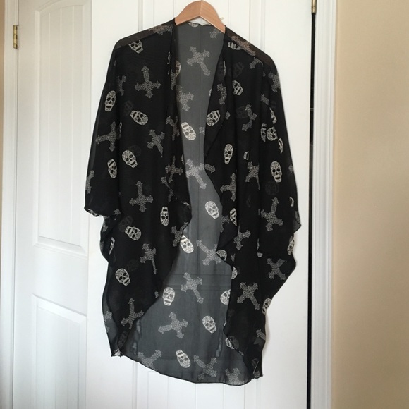 💎☠🎎Skull and cross Kimono