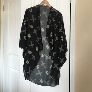 💎☠🎎Skull and cross Kimono