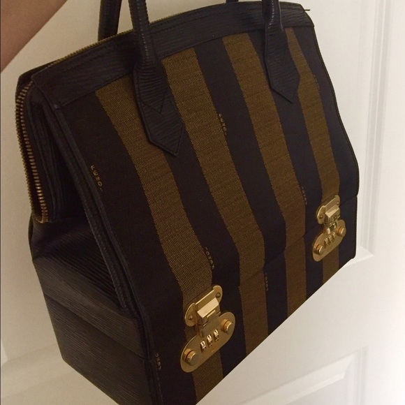 Authentic Fendi Purse with locked compartment
