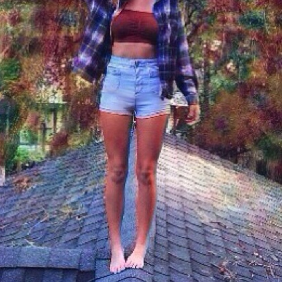 UO high-waist shorts