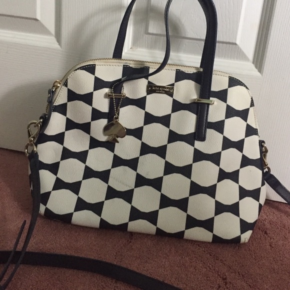 KATE SPADE NEW YORK BOW TILE MASIE SATCHEL