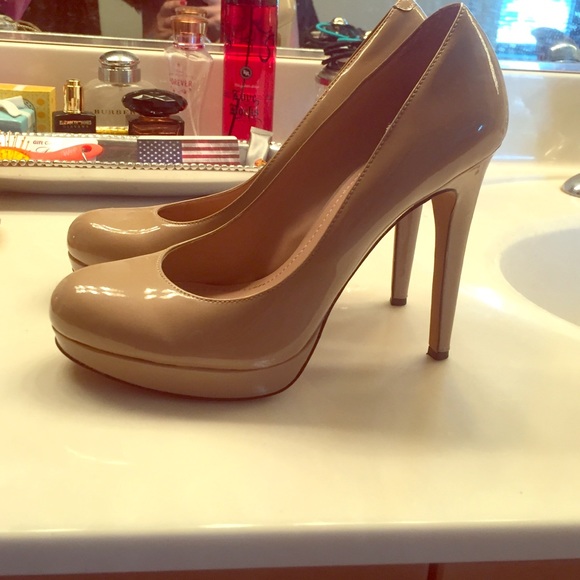 Vince Camuto Shoes - High, high nude heels