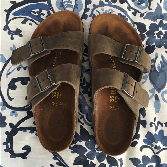 Suede Birkenstocks