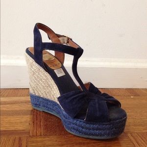 Leather espadrilles