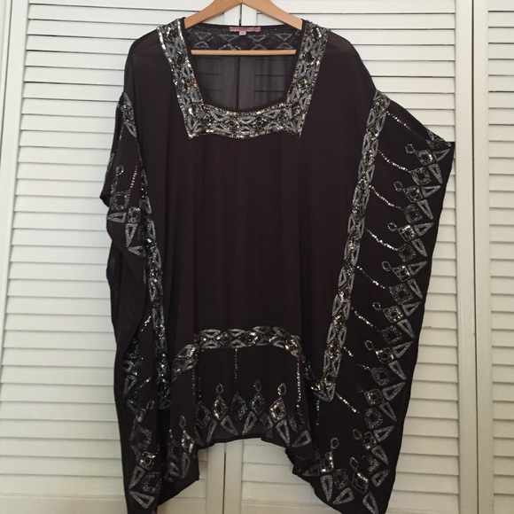 Calypso St. Barth Tops - Calypso St Barth sequin kaftan