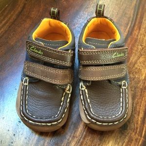 Clarks baby boy shoes