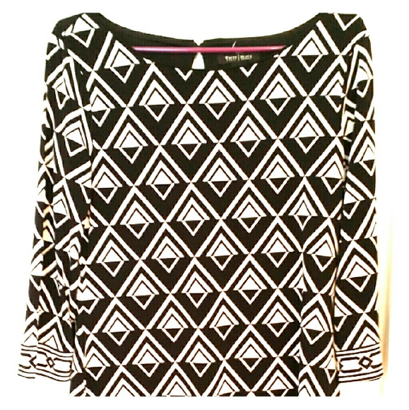 SOLD ON MER.  WHBM FULLY LINED DRESS.