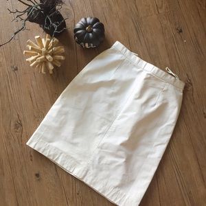 Skirts - Vintage white leather skirt Skirts - Vintage white leather skirt