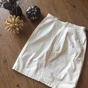 Skirts - Vintage white leather skirt Skirts - Vintage white leather skirt
