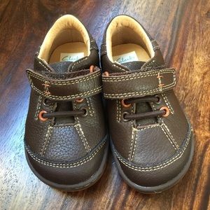 Boys Clarks shoes size 4
