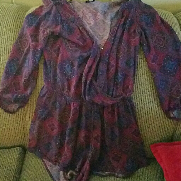Purple Romper