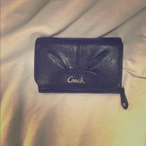 BLACK COACH WALLET