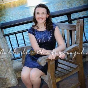 Sequin Backless Homecoming Dress
