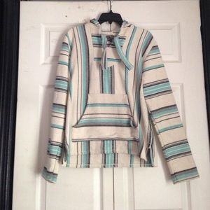 Perfect for the bohemian look, poncho sweater