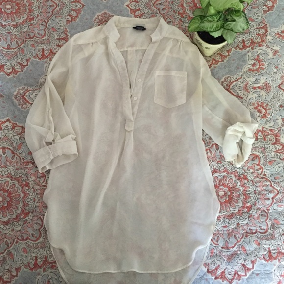Sheer Blouse.