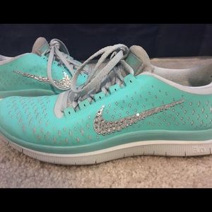 Custom Nikes Swarovski crystal