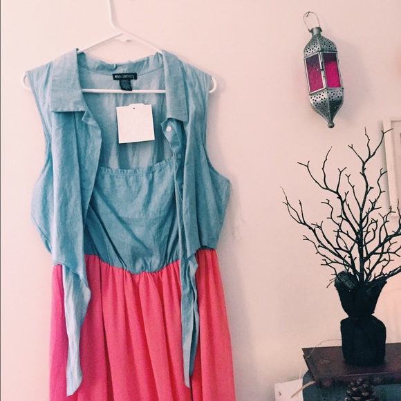 Jean & Pink Dress