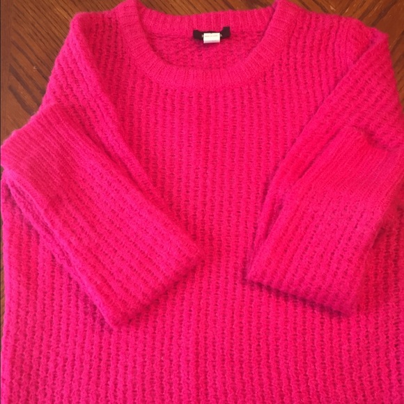 Hot pink sweater