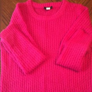 Hot pink sweater