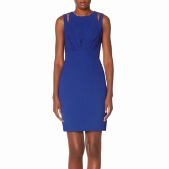 The Limited blue cutout Dress