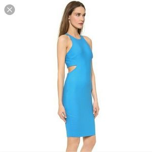 Elizabeth and James Lela cutout-waist dress