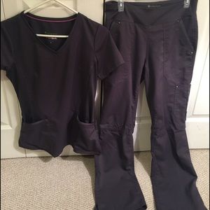 Healing hands "yoga" scrub set