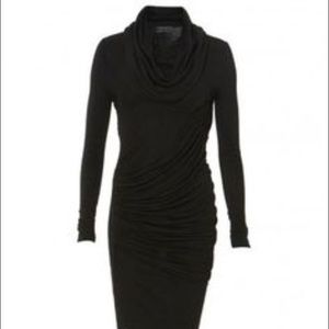AllSaints Toria dress in black size 2 (UK)