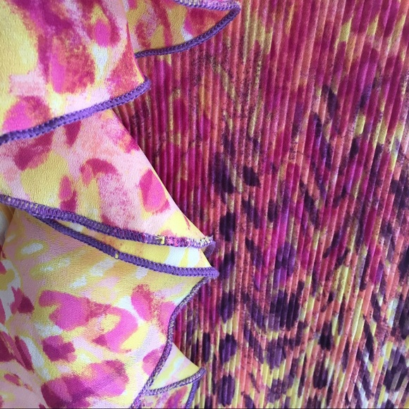 Beautiful Ruffled Top NWOT - Picture 4 of 4