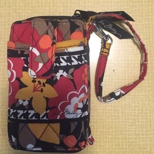 Vera Bradley cell phone/ wallet wristlet