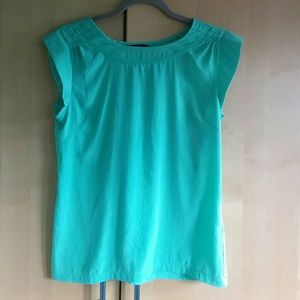 Mint green Banana Republic blouse