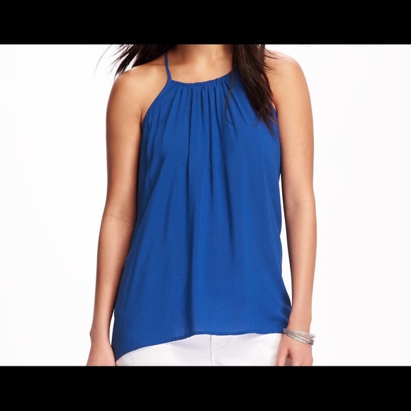 💕NWT: Pleated High Neck Tank💕