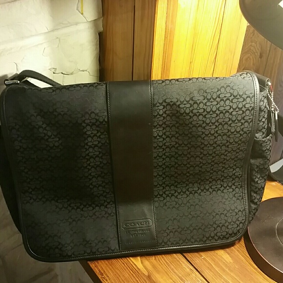 Authentic Coach diaper bag