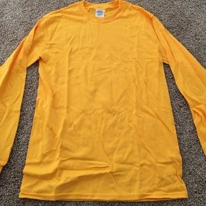 Gold Men's Long Sleeve T-Shirt