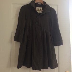 Free people forest green jacket in Size XS.