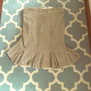 Anne Taylor loft polka dot skirt
