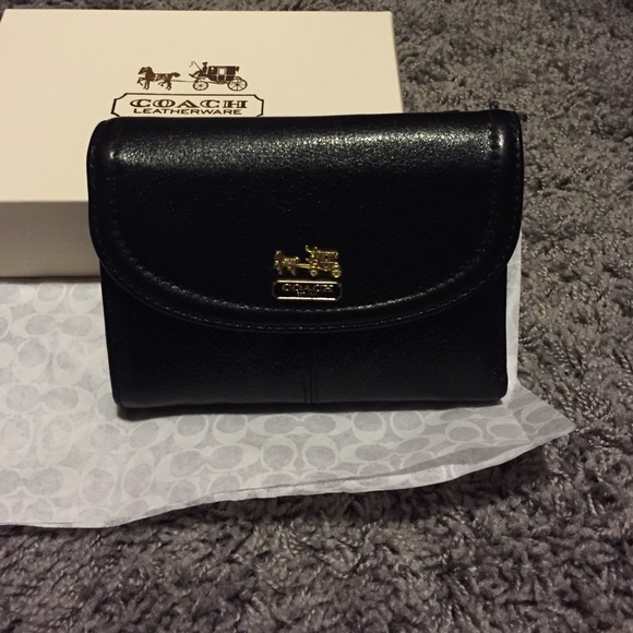 Coach Handbags - Coach wallet black excellent condition