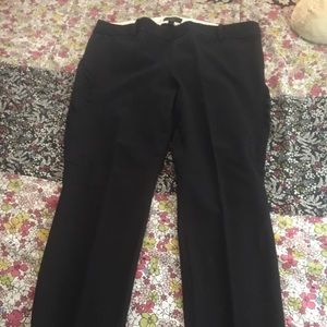 J crew black Minnie pants